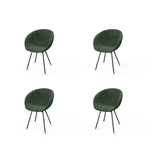 Krzesło KR-501 Ruby Kolory Tkanina Tessero 14 Design Italia 2025-2030